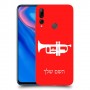 חצוצרה כיסוי מגן קשיח בעיצוב אישי עם השם שלך ל Huawei Y9 Prime (2019) יחידה אחת סקרין מובייל