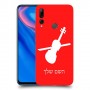 כינור כיסוי מגן קשיח בעיצוב אישי עם השם שלך ל Huawei Y9 Prime (2019) יחידה אחת סקרין מובייל
