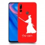 סמוראי כיסוי מגן קשיח בעיצוב אישי עם השם שלך ל Huawei Y9 Prime (2019) יחידה אחת סקרין מובייל