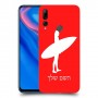 גלישה כיסוי מגן קשיח בעיצוב אישי עם השם שלך ל Huawei Y9 Prime (2019) יחידה אחת סקרין מובייל