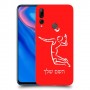 שחקן כדורעף כיסוי מגן קשיח בעיצוב אישי עם השם שלך ל Huawei Y9 Prime (2019) יחידה אחת סקרין מובייל