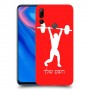 הרמת משקולות כיסוי מגן קשיח בעיצוב אישי עם השם שלך ל Huawei Y9 Prime (2019) יחידה אחת סקרין מובייל