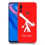טלסקופ כיסוי מגן קשיח בעיצוב אישי עם השם שלך ל Huawei Y9 Prime (2019) יחידה אחת סקרין מובייל