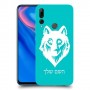 זאב כיסוי מגן קשיח בעיצוב אישי עם השם שלך ל Huawei Y9 Prime (2019) יחידה אחת סקרין מובייל