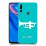 חצוצרה כיסוי מגן קשיח בעיצוב אישי עם השם שלך ל Huawei Y9 Prime (2019) יחידה אחת סקרין מובייל