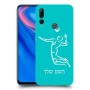 שחקן כדורעף כיסוי מגן קשיח בעיצוב אישי עם השם שלך ל Huawei Y9 Prime (2019) יחידה אחת סקרין מובייל