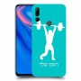 הרמת משקולות כיסוי מגן קשיח בעיצוב אישי עם השם שלך ל Huawei Y9 Prime (2019) יחידה אחת סקרין מובייל