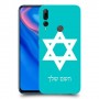 מגן דוד - ישראל כיסוי מגן קשיח בעיצוב אישי עם השם שלך ל Huawei Y9 Prime (2019) יחידה אחת סקרין מובייל