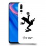 צפרדע טרופית כיסוי מגן קשיח בעיצוב אישי עם השם שלך ל Huawei Y9 Prime (2019) יחידה אחת סקרין מובייל