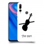 כינור כיסוי מגן קשיח בעיצוב אישי עם השם שלך ל Huawei Y9 Prime (2019) יחידה אחת סקרין מובייל