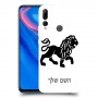 אריה כיסוי מגן קשיח בעיצוב אישי עם השם שלך ל Huawei Y9 Prime (2019) יחידה אחת סקרין מובייל