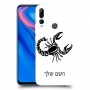 עקרב כיסוי מגן קשיח בעיצוב אישי עם השם שלך ל Huawei Y9 Prime (2019) יחידה אחת סקרין מובייל