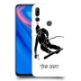 סקִי כיסוי מגן קשיח בעיצוב אישי עם השם שלך ל Huawei Y9 Prime (2019) יחידה אחת סקרין מובייל