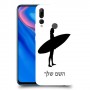 גלישה כיסוי מגן קשיח בעיצוב אישי עם השם שלך ל Huawei Y9 Prime (2019) יחידה אחת סקרין מובייל