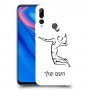 שחקן כדורעף כיסוי מגן קשיח בעיצוב אישי עם השם שלך ל Huawei Y9 Prime (2019) יחידה אחת סקרין מובייל