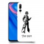 מערב פרוע - קאובוי כיסוי מגן קשיח בעיצוב אישי עם השם שלך ל Huawei Y9 Prime (2019) יחידה אחת סקרין מובייל