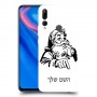 סנטה קלאוס כיסוי מגן קשיח בעיצוב אישי עם השם שלך ל Huawei Y9 Prime (2019) יחידה אחת סקרין מובייל