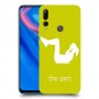 אימון ספורט - אישה כיסוי מגן קשיח בעיצוב אישי עם השם שלך ל Huawei Y9 Prime (2019) יחידה אחת סקרין מובייל