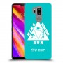 טריאתלון כיסוי מגן קשיח בעיצוב אישי עם השם שלך ל LG G7 ThinQ יחידה אחת סקרין מובייל