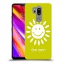 שמש כיסוי מגן קשיח בעיצוב אישי עם השם שלך ל LG G7 ThinQ יחידה אחת סקרין מובייל