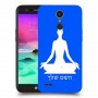 יוגה כיסוי מגן קשיח בעיצוב אישי עם השם שלך ל LG K10 (2017) יחידה אחת סקרין מובייל