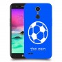 כדורגל - כדור כיסוי מגן קשיח בעיצוב אישי עם השם שלך ל LG K10 (2017) יחידה אחת סקרין מובייל