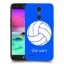 כדורעף - כדור כיסוי מגן קשיח בעיצוב אישי עם השם שלך ל LG K10 (2017) יחידה אחת סקרין מובייל