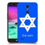 מגן דוד - ישראל כיסוי מגן קשיח בעיצוב אישי עם השם שלך ל LG K10 (2017) יחידה אחת סקרין מובייל