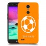 כדורגל - כדור כיסוי מגן קשיח בעיצוב אישי עם השם שלך ל LG K10 (2017) יחידה אחת סקרין מובייל