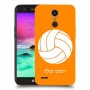 כדורעף - כדור כיסוי מגן קשיח בעיצוב אישי עם השם שלך ל LG K10 (2017) יחידה אחת סקרין מובייל