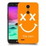 סמיילי כיסוי מגן קשיח בעיצוב אישי עם השם שלך ל LG K10 (2017) יחידה אחת סקרין מובייל