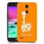 פסל החירות כיסוי מגן קשיח בעיצוב אישי עם השם שלך ל LG K10 (2017) יחידה אחת סקרין מובייל