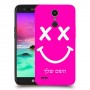 סמיילי כיסוי מגן קשיח בעיצוב אישי עם השם שלך ל LG K10 (2017) יחידה אחת סקרין מובייל