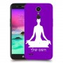 יוגה כיסוי מגן קשיח בעיצוב אישי עם השם שלך ל LG K10 (2017) יחידה אחת סקרין מובייל
