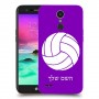 כדורעף - כדור כיסוי מגן קשיח בעיצוב אישי עם השם שלך ל LG K10 (2017) יחידה אחת סקרין מובייל