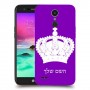 כתר מלכותי כיסוי מגן קשיח בעיצוב אישי עם השם שלך ל LG K10 (2017) יחידה אחת סקרין מובייל