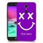 סמיילי כיסוי מגן קשיח בעיצוב אישי עם השם שלך ל LG K10 (2017) יחידה אחת סקרין מובייל