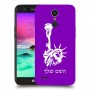 פסל החירות כיסוי מגן קשיח בעיצוב אישי עם השם שלך ל LG K10 (2017) יחידה אחת סקרין מובייל
