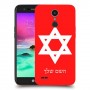 מגן דוד - ישראל כיסוי מגן קשיח בעיצוב אישי עם השם שלך ל LG K10 (2017) יחידה אחת סקרין מובייל
