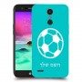 כדורגל - כדור כיסוי מגן קשיח בעיצוב אישי עם השם שלך ל LG K10 (2017) יחידה אחת סקרין מובייל