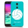 כדורעף - כדור כיסוי מגן קשיח בעיצוב אישי עם השם שלך ל LG K10 (2017) יחידה אחת סקרין מובייל