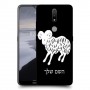 טלה כיסוי מגן קשיח בעיצוב אישי עם השם שלך ל Nokia 2.4 יחידה אחת סקרין מובייל