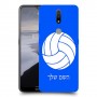 כדורעף - כדור כיסוי מגן קשיח בעיצוב אישי עם השם שלך ל Nokia 2.4 יחידה אחת סקרין מובייל
