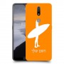 גלישה כיסוי מגן קשיח בעיצוב אישי עם השם שלך ל Nokia 2.4 יחידה אחת סקרין מובייל