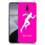 רץ כיסוי מגן קשיח בעיצוב אישי עם השם שלך ל Nokia 2.4 יחידה אחת סקרין מובייל