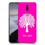 עץ כיסוי מגן קשיח בעיצוב אישי עם השם שלך ל Nokia 2.4 יחידה אחת סקרין מובייל