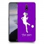 כדורגל - אישה כיסוי מגן קשיח בעיצוב אישי עם השם שלך ל Nokia 2.4 יחידה אחת סקרין מובייל