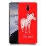 זברה כיסוי מגן קשיח בעיצוב אישי עם השם שלך ל Nokia 2.4 יחידה אחת סקרין מובייל