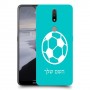 כדורגל - כדור כיסוי מגן קשיח בעיצוב אישי עם השם שלך ל Nokia 2.4 יחידה אחת סקרין מובייל