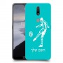 שחקן כדורגל כיסוי מגן קשיח בעיצוב אישי עם השם שלך ל Nokia 2.4 יחידה אחת סקרין מובייל